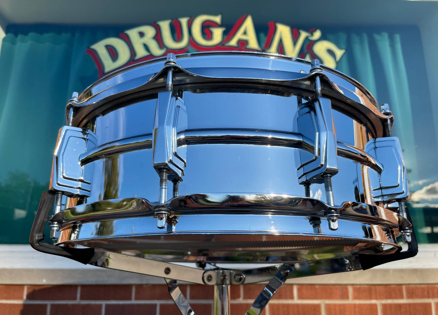 1970s Ludwig LM400 5x14 Supraphonic Snare Drum