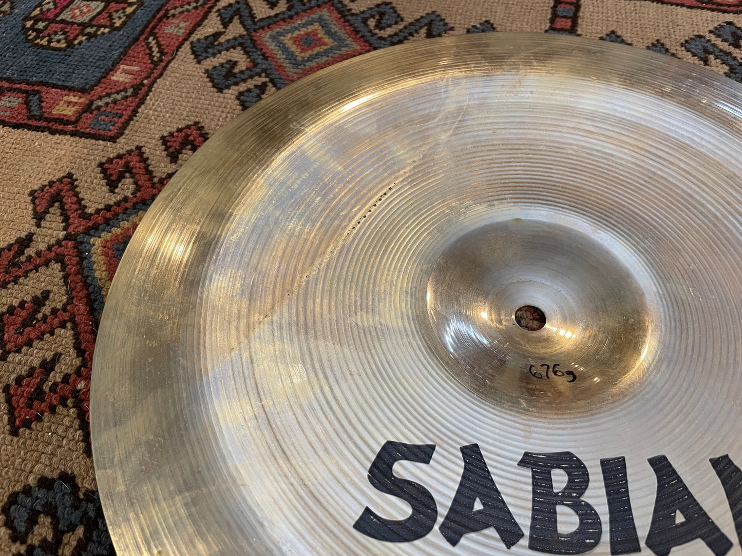 14" Sabian AA Mini Chinese Cymbal 676g
