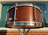 1920s - 1930s Ludwig 6.5x15 Professional Model 8 Lug Wood Snare Drum