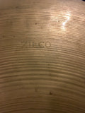 15" Zilco by Zildjian Hi-Hat Single / Crash Cymbal 1930s/50s 752g #665