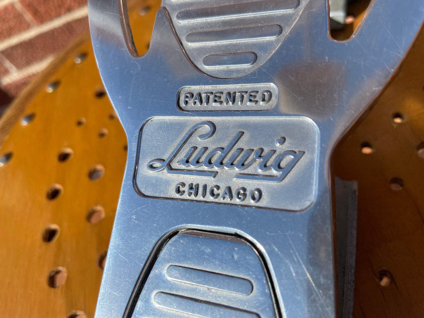 Vintage Ludwig Vitalizer Drums "Relic" Twin Spring Speed King Bass Drum Pedal