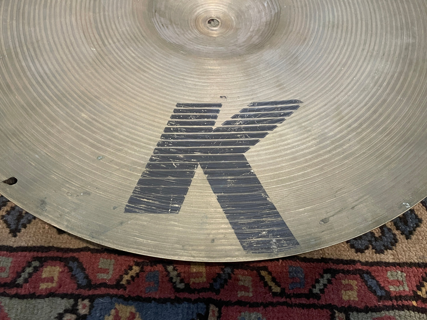 22" Zildjian K Crash Ride Cymbal EAK 2764g #862