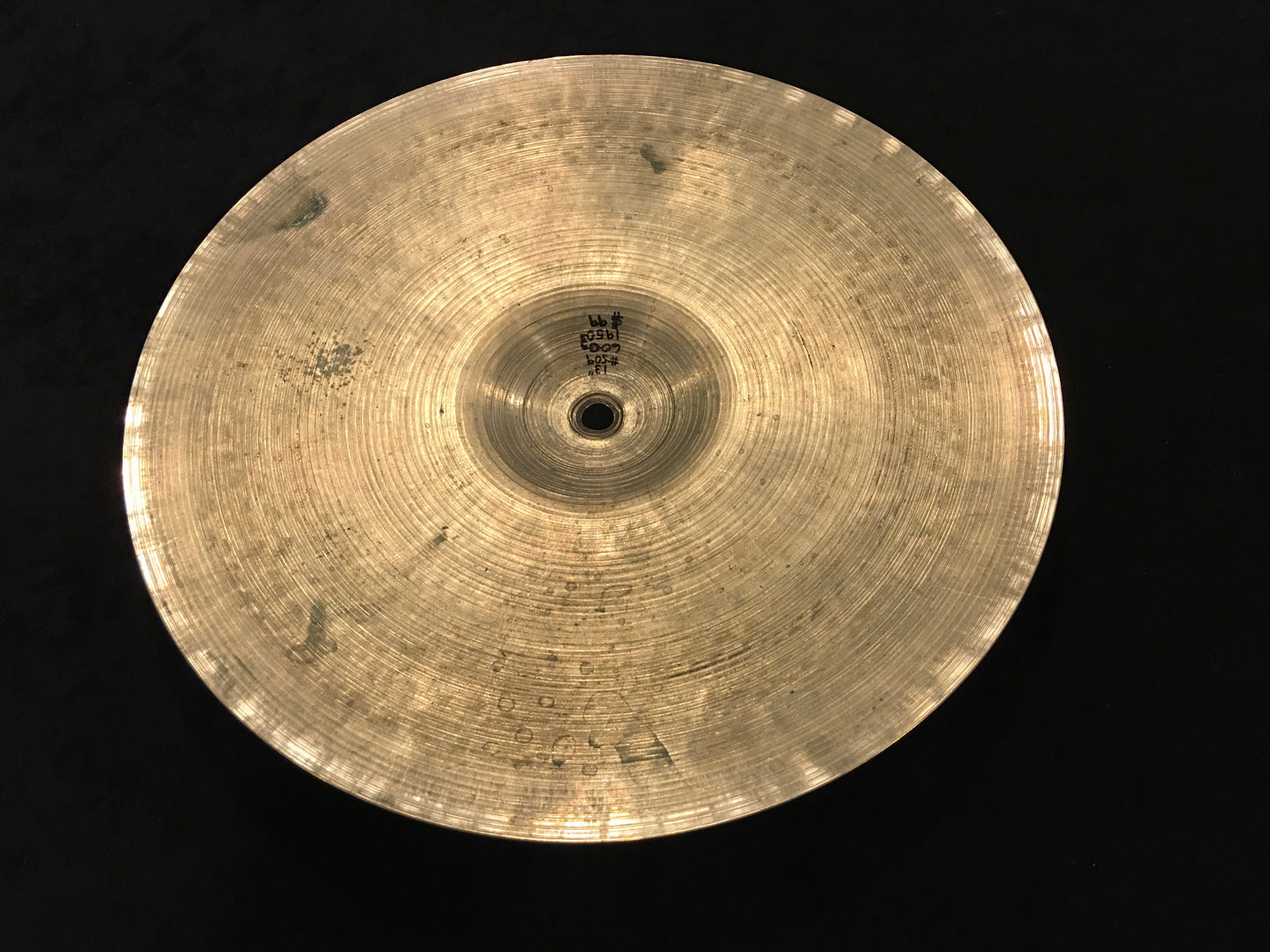 13" Zildjian A 1950s Hi-Hat Single / Splash Cymbal 600g #509