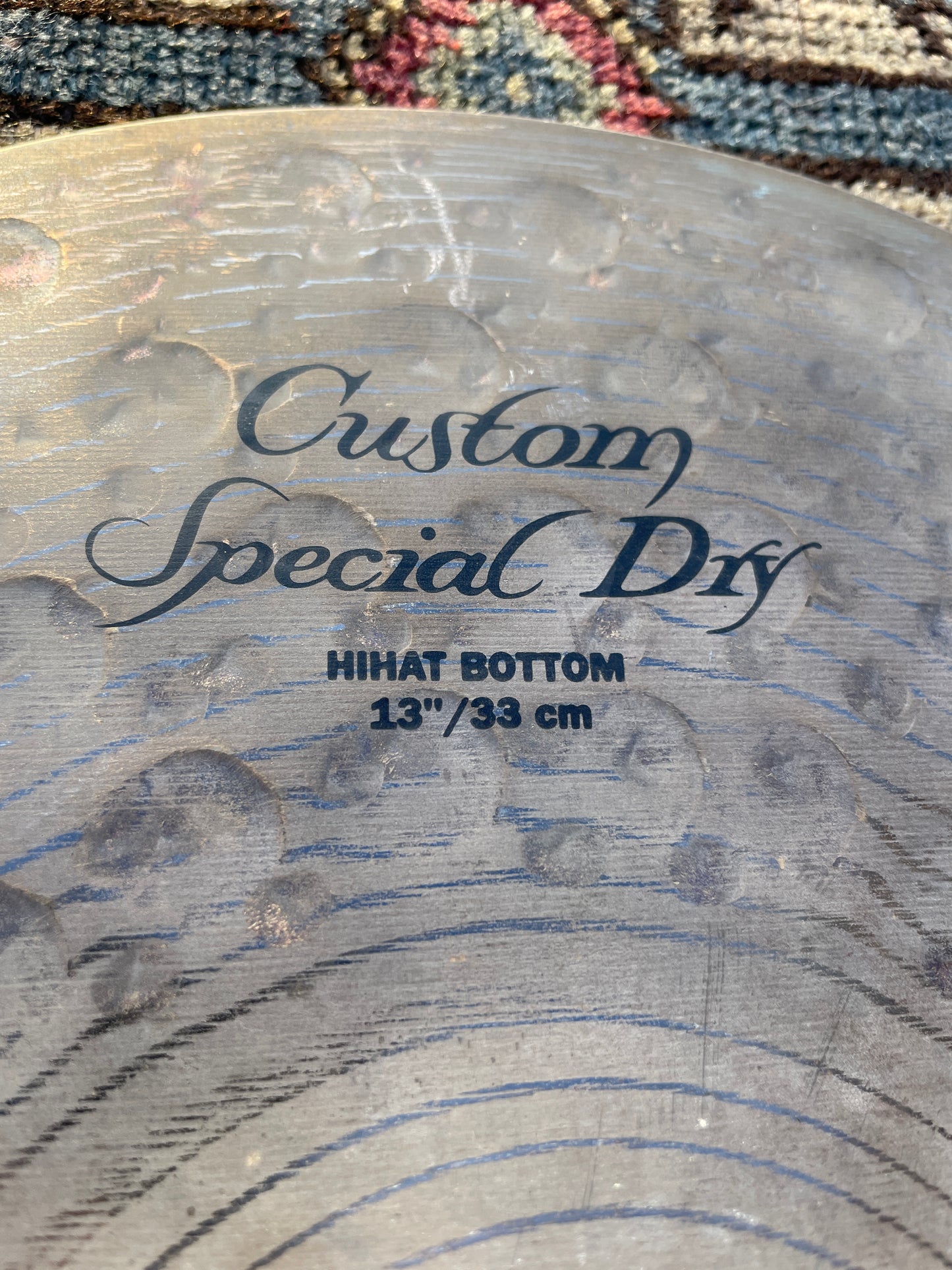 13" Zildjian K Custom Special Dry Hi-Hat Bottom Cymbal 1136g K0959