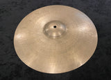 14" Zildjian A 1940s-50s Trans Stamp Hi-Hat Single / Small Ride Cymbal 1172g #718 *Video Demo*