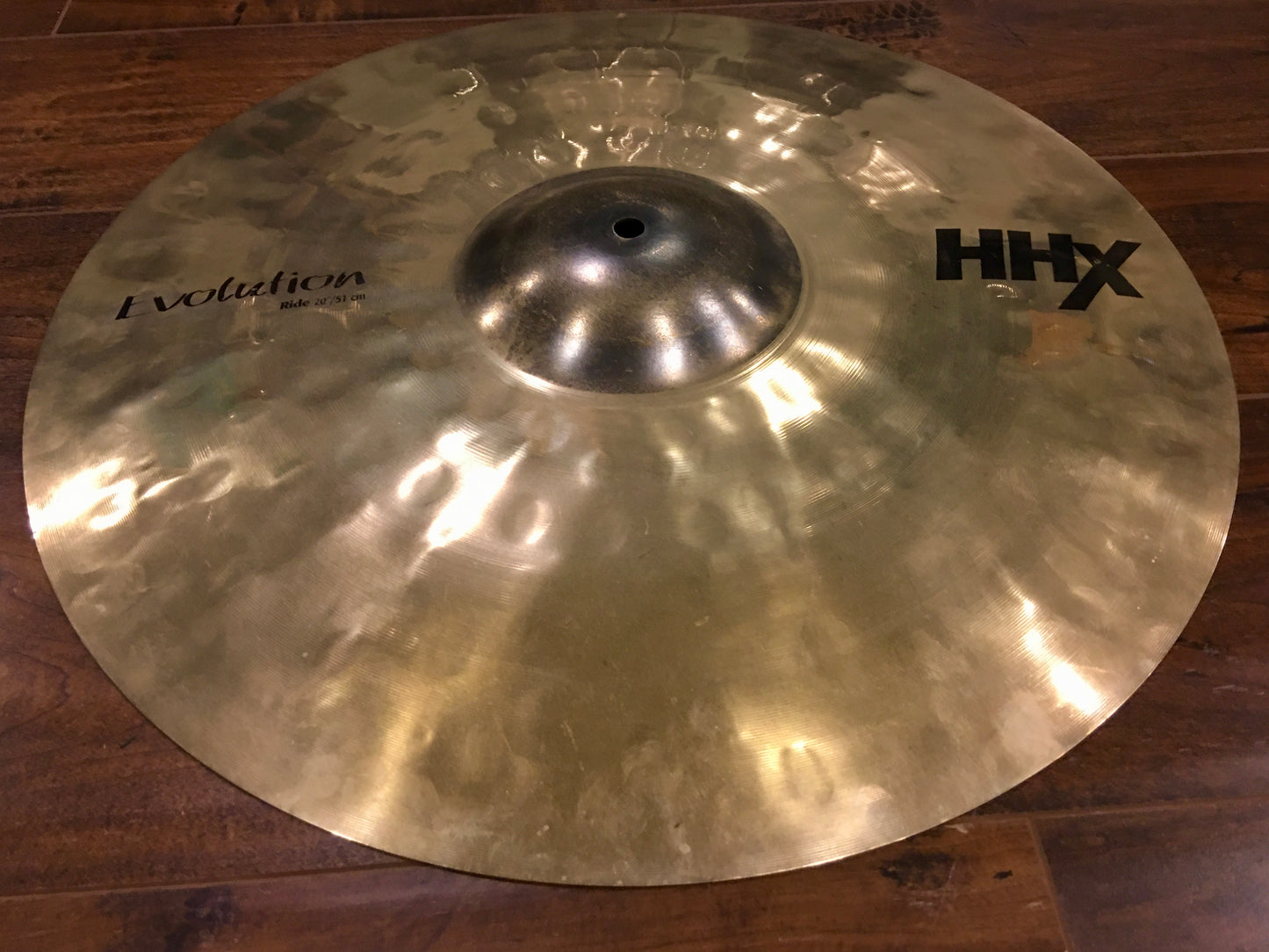 20" Sabian HHX Evolution Brilliant Ride Cymbal Dave Weckl Signature 2418g