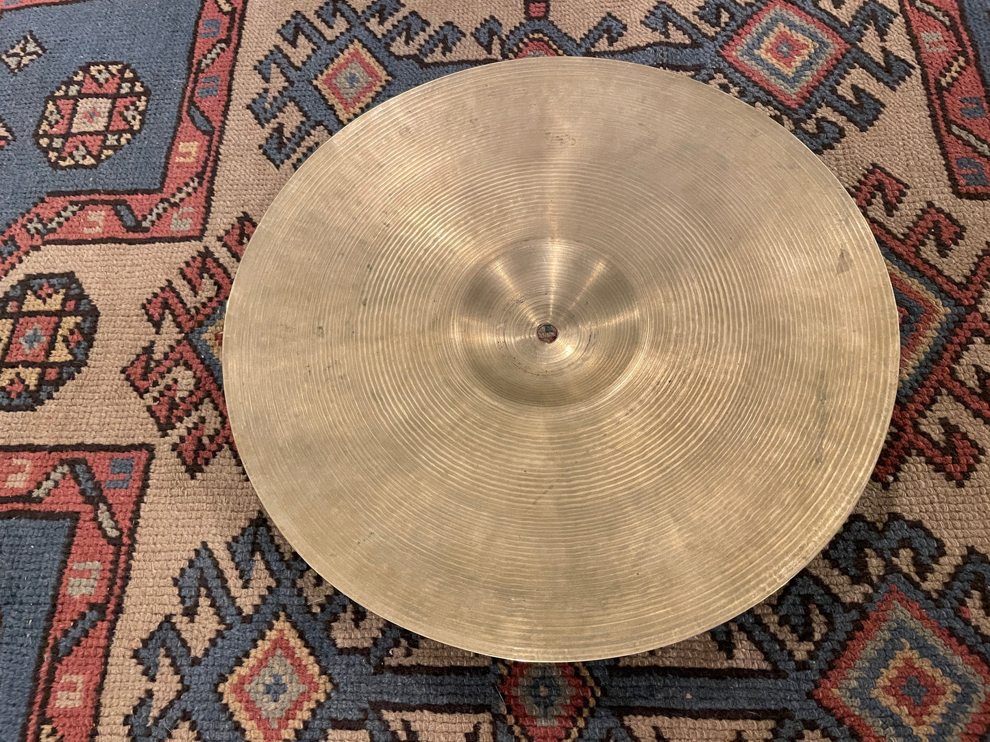 13.25" Zildjian A 1950s Small Stamp Hi-Hat Single / Small Crash Cymbal 538g #874