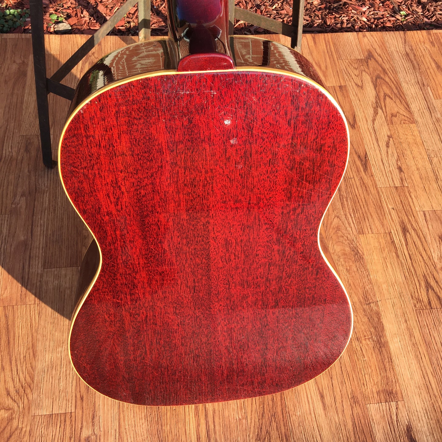 1966 Gibson B-25-12 Cherry Sunburst 12 String Acoustic Guitar