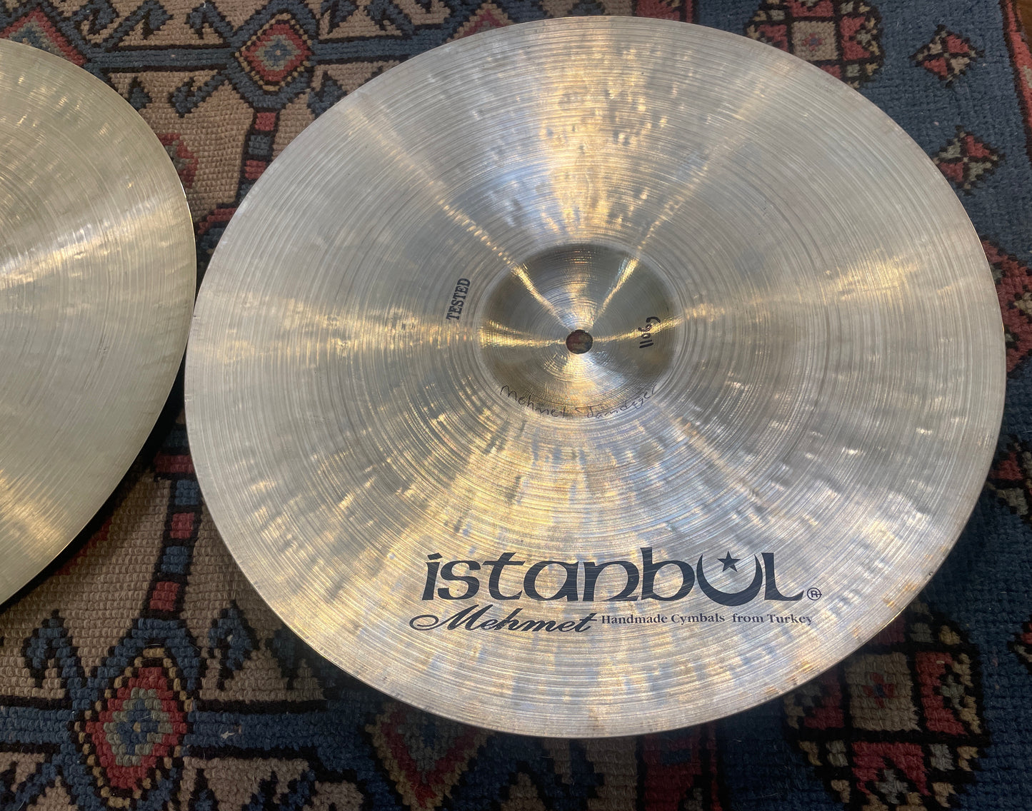 14" Istanbul Mehmet Light Hi-Hat Cymbal Pair 960g/1106g *Video Demo*