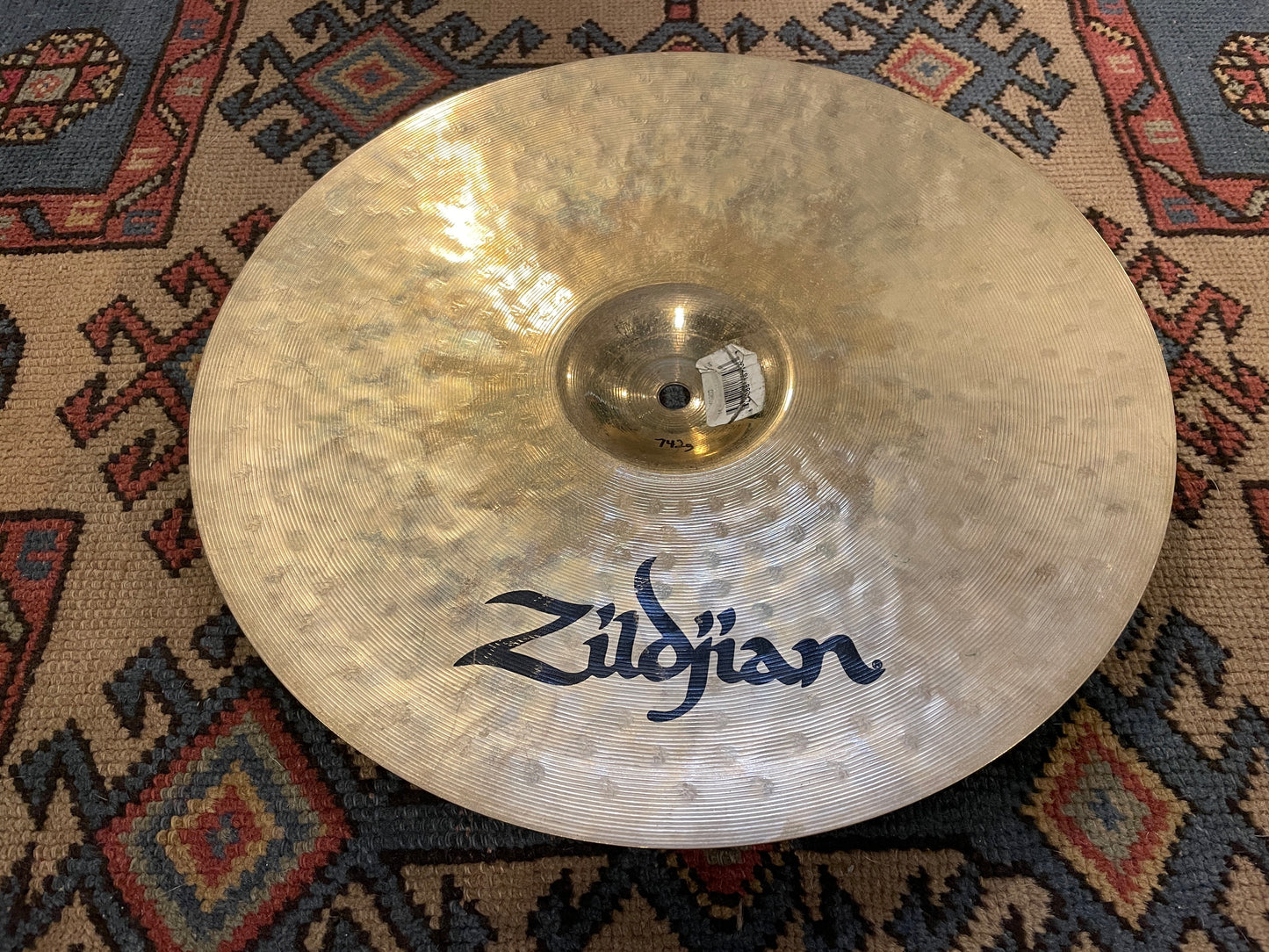 14" Zildjian K Custom Fast Crash Cymbal 742g