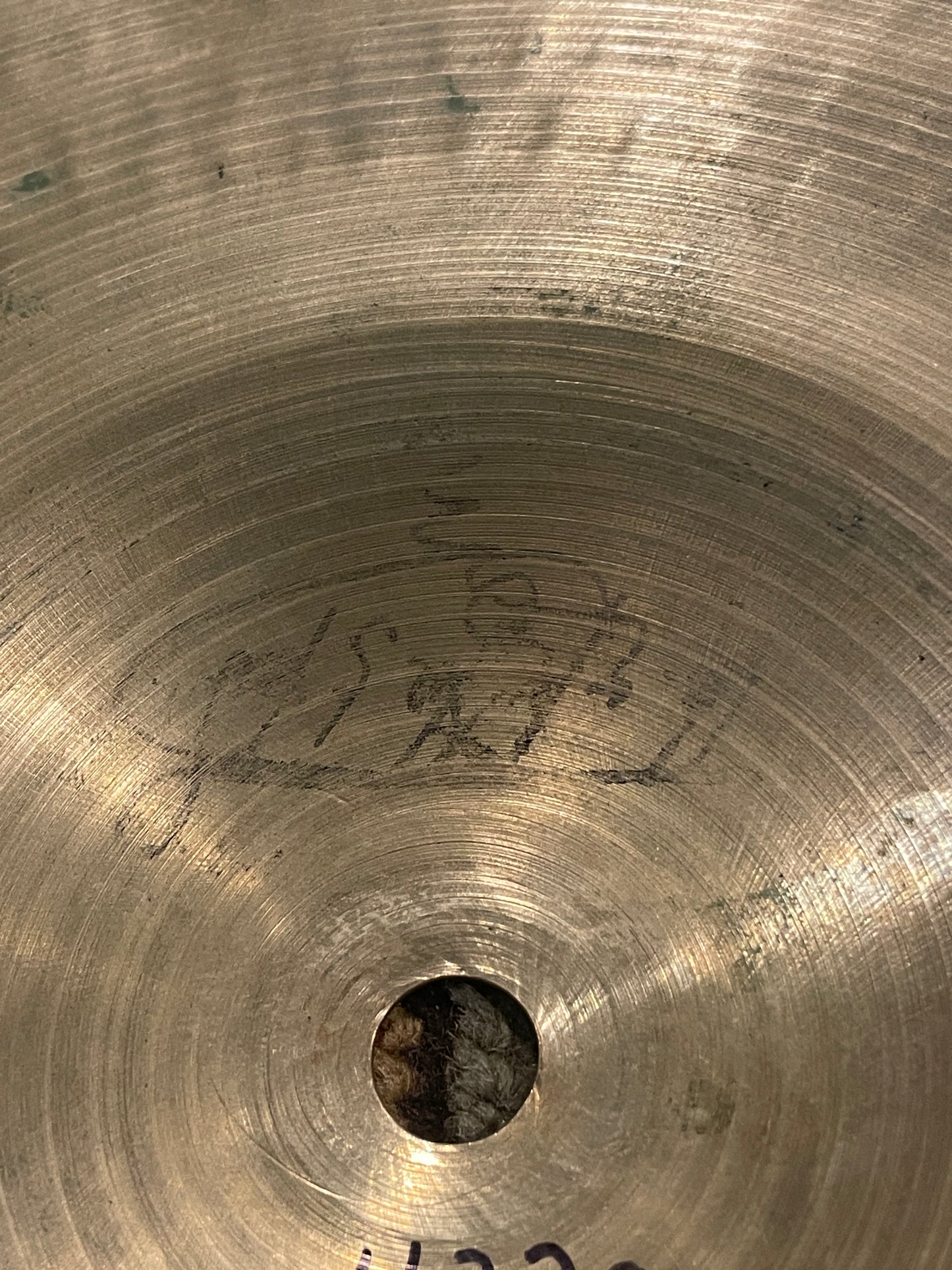 Vintage 12" Zildjian A 2nd / Pre-Trans Stamp Splash Cymbal 422g