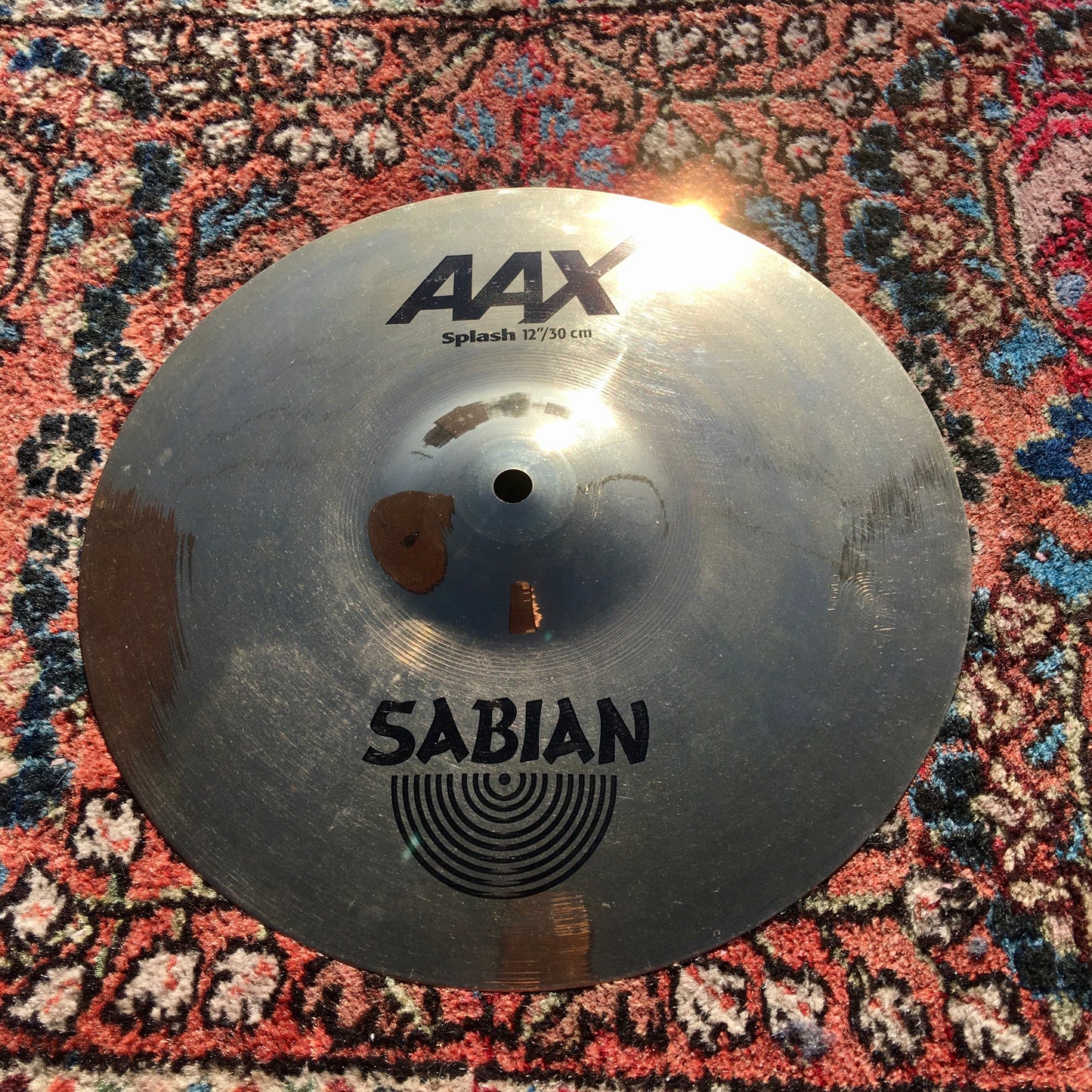 12" Sabian AAX Brilliant Splash Cymbal