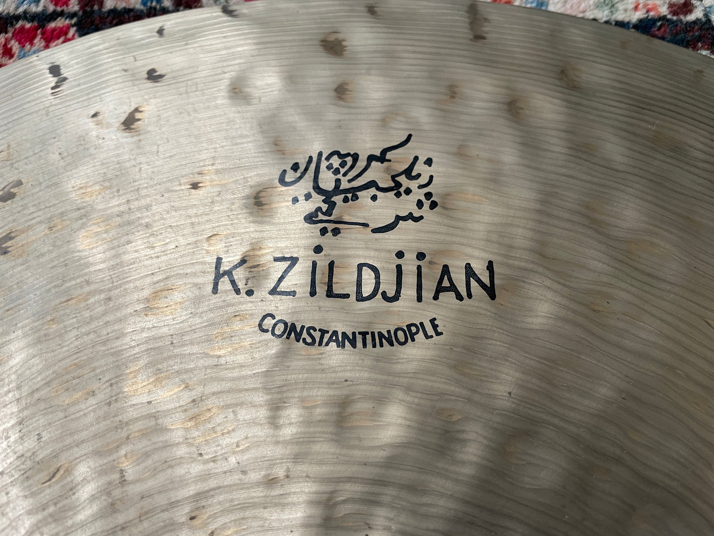 22" K Zildjian K1119 Constantinople Medium Thin Ride Low 2518g #754