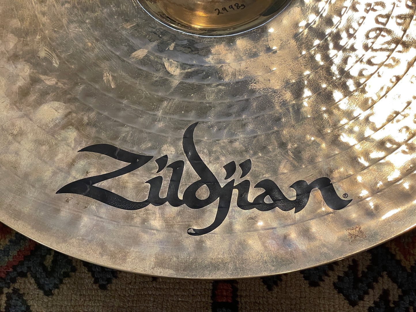 20" Zildjian K Custom Brilliant Ride Cymbal 2998g *Video Demo*