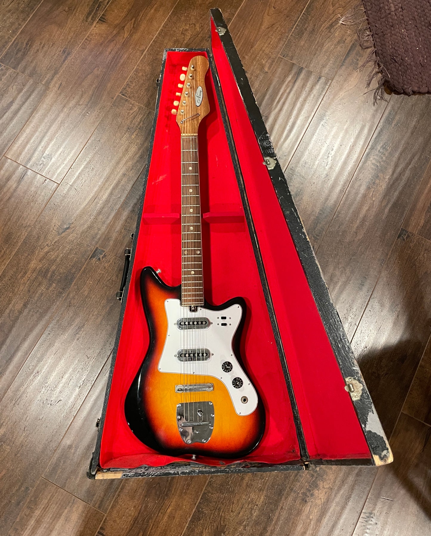 1960s Nova Electric Guitar Sunburst MIJ Made In Japan