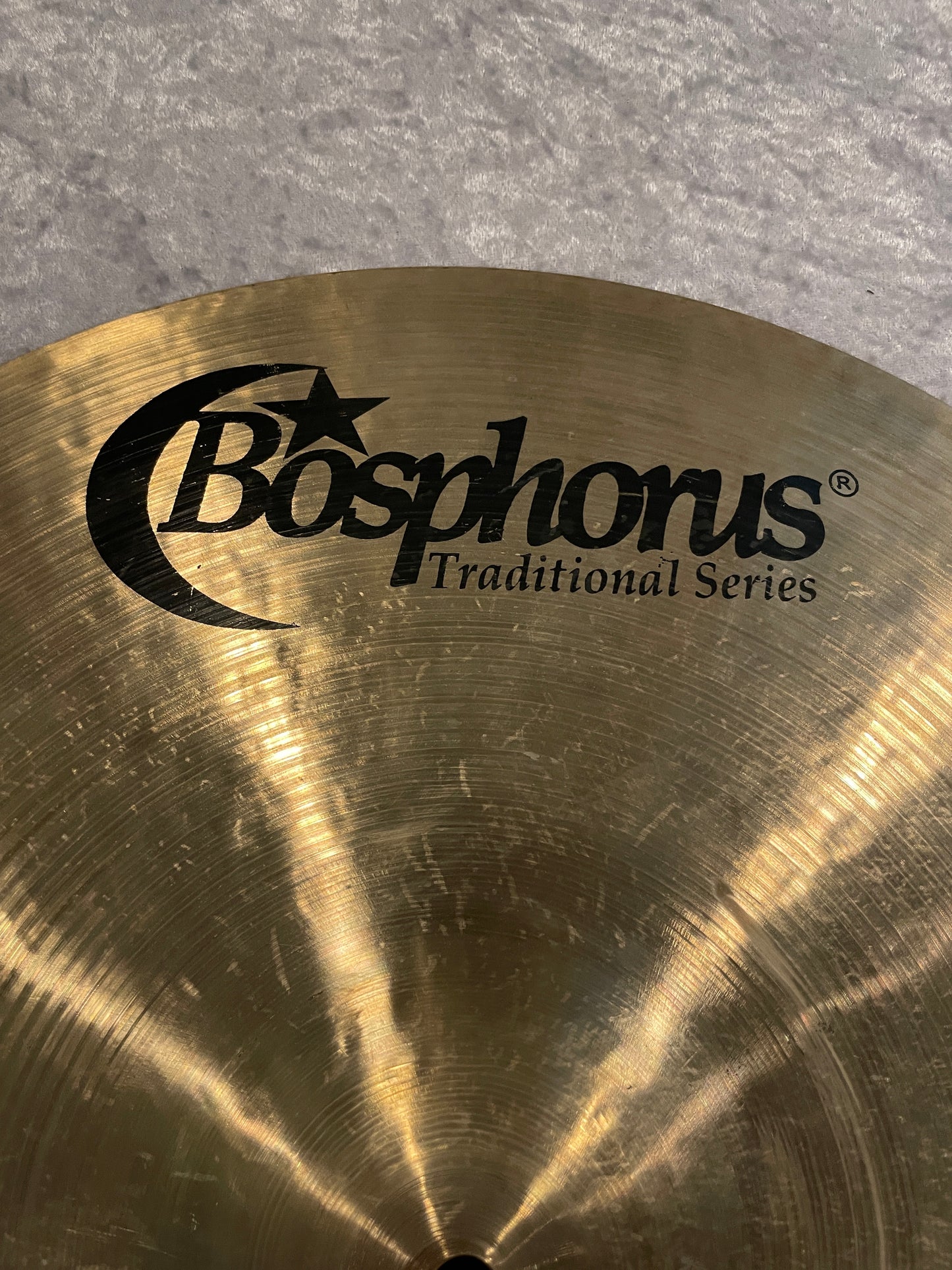 19" Bosphorus Traditional Series Thin Ride Cymbal 1554g