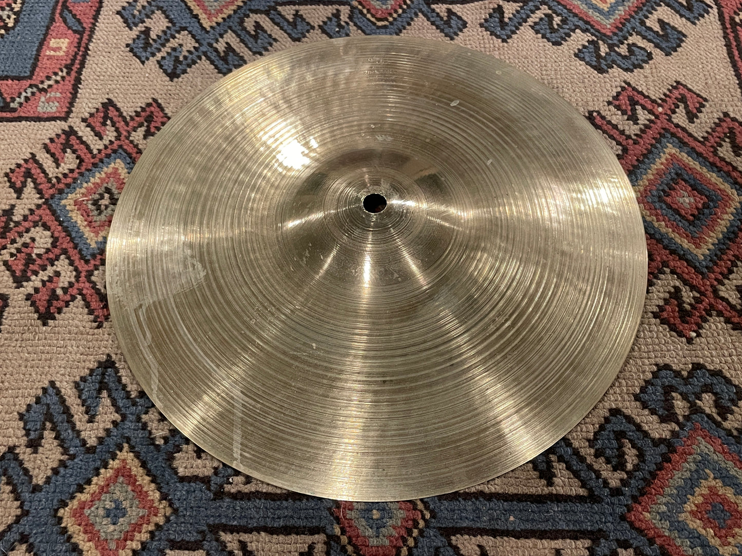 12" Zildjian A 1950s Small Stamp Hi-Hat Single / Splash Cymbal 548g #875