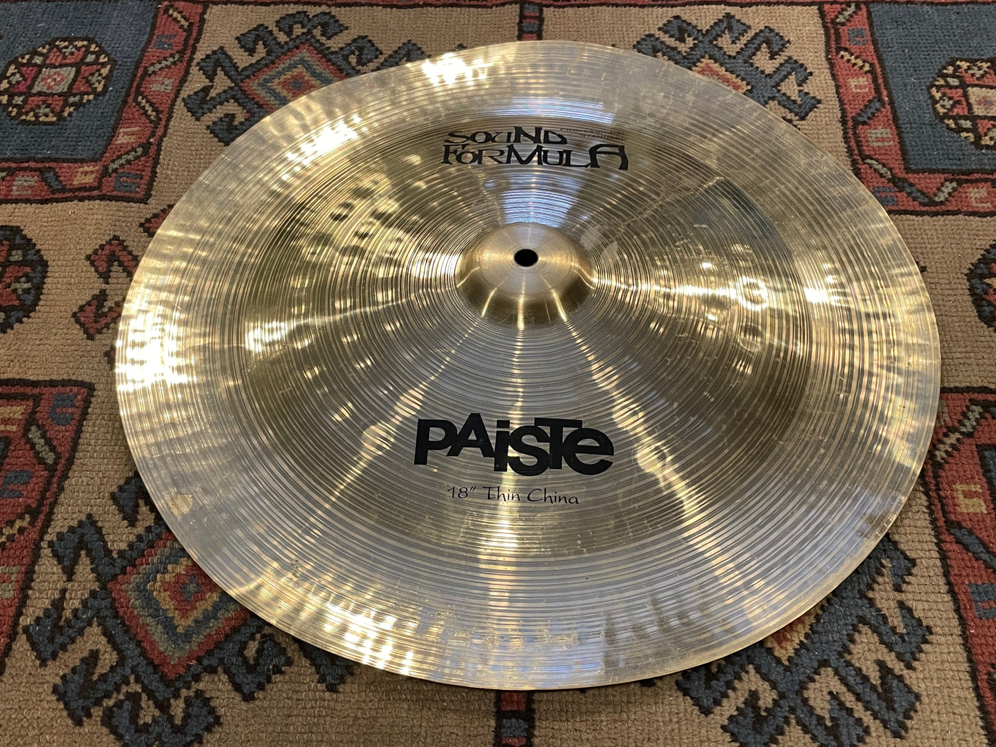 18" Paiste Sound Formula Thin China Cymbal 1244g