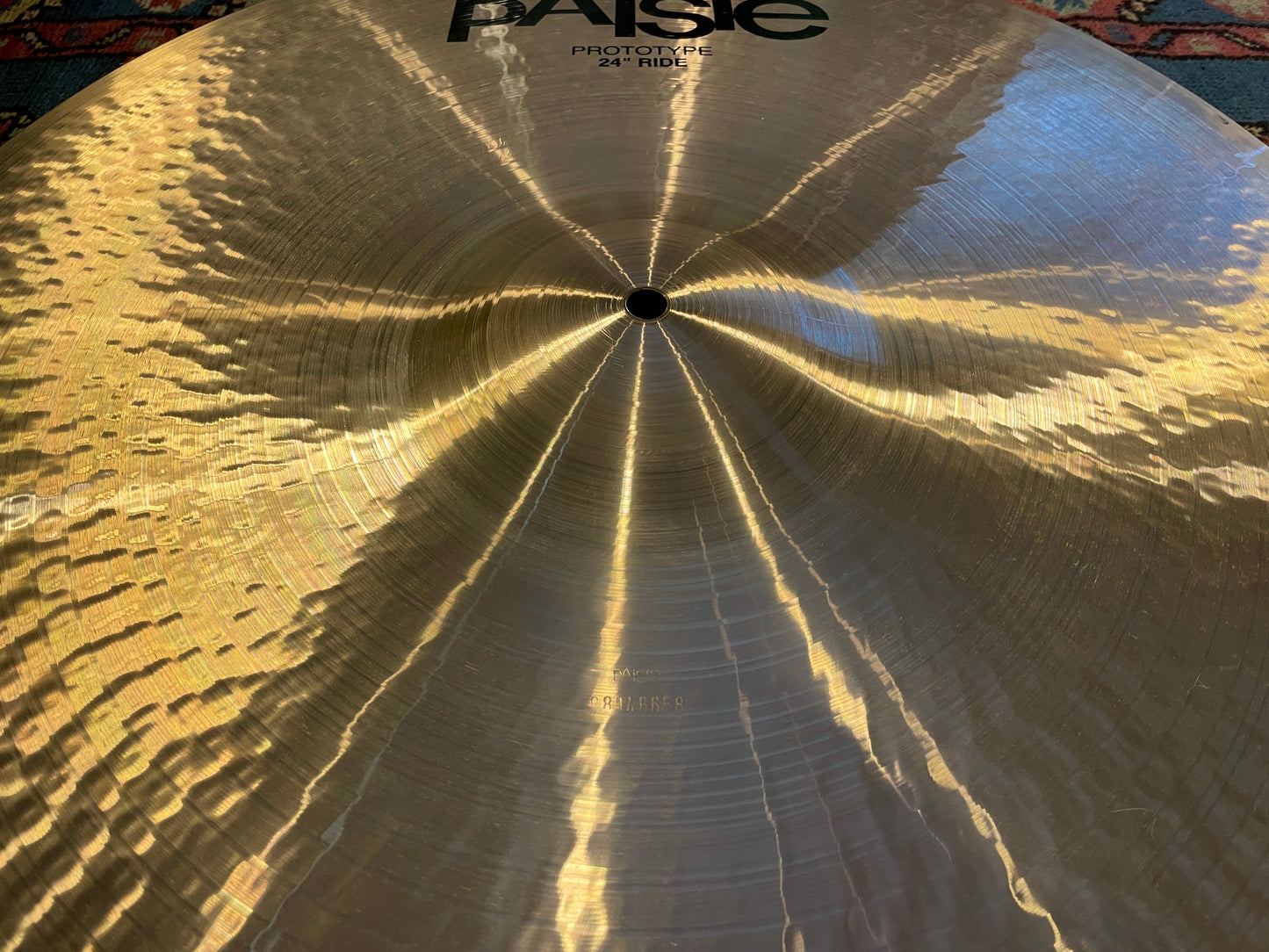 24" Paiste 2K2 Prototype Ride Cymbal 2002 3368g *Video Demo*