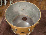 1980s Gretsch Square Badge Drum Set Natural 16x22/9x13/18x18 Jasper Shells