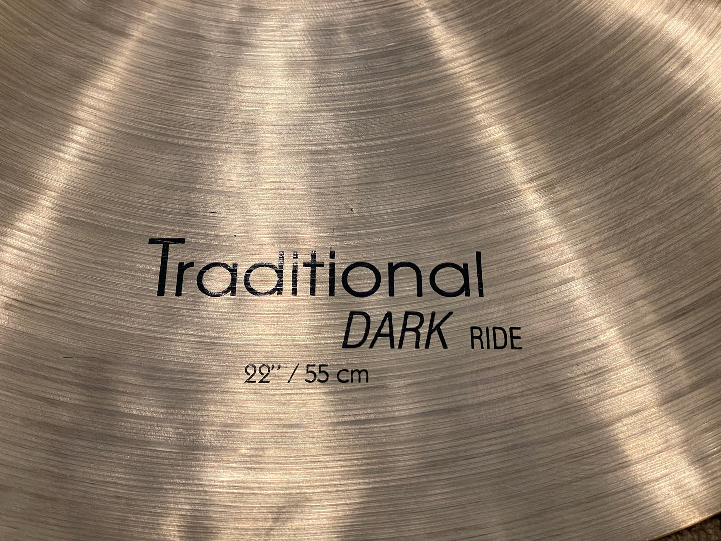 22" Istanbul Agop Traditional Dark Ride Cymbal 2420g