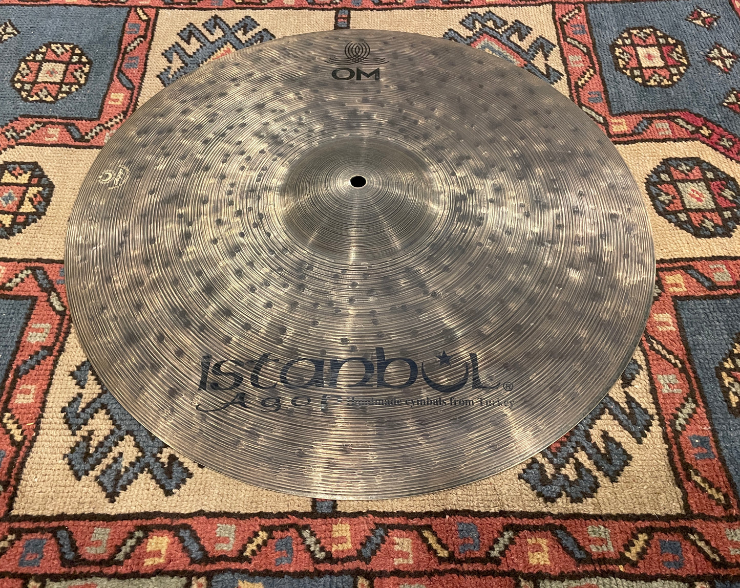 20" Istanbul Agop OM Crash Cymbal 1738g *Video Demo*