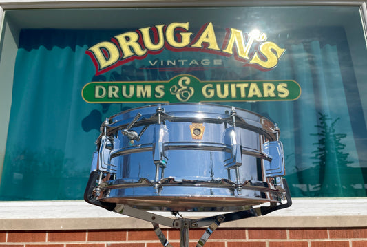 1965 Ludwig 5x14 LM400 Supraphonic Snare Drum