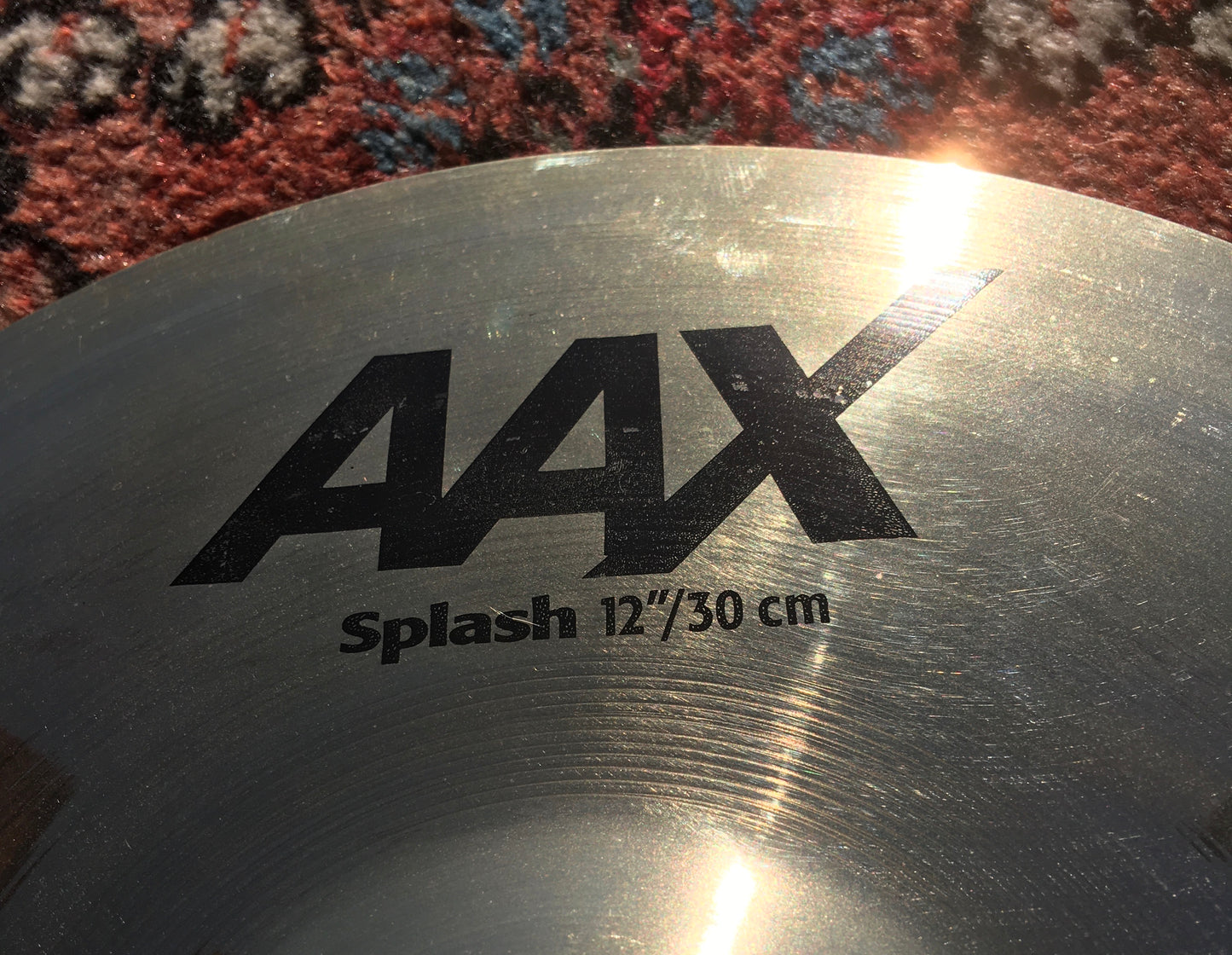 12" Sabian AAX Brilliant Splash Cymbal