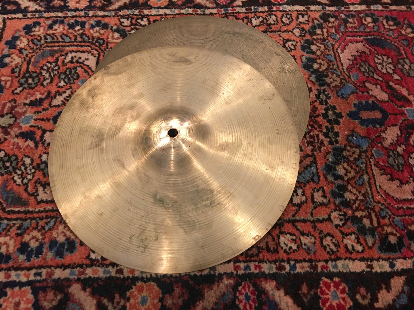 13" Zildjian A 1960s Hi-Hat Pair 750g/794g #177