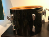 1970s Slingerland 9x13 Tom Drum Shell Black