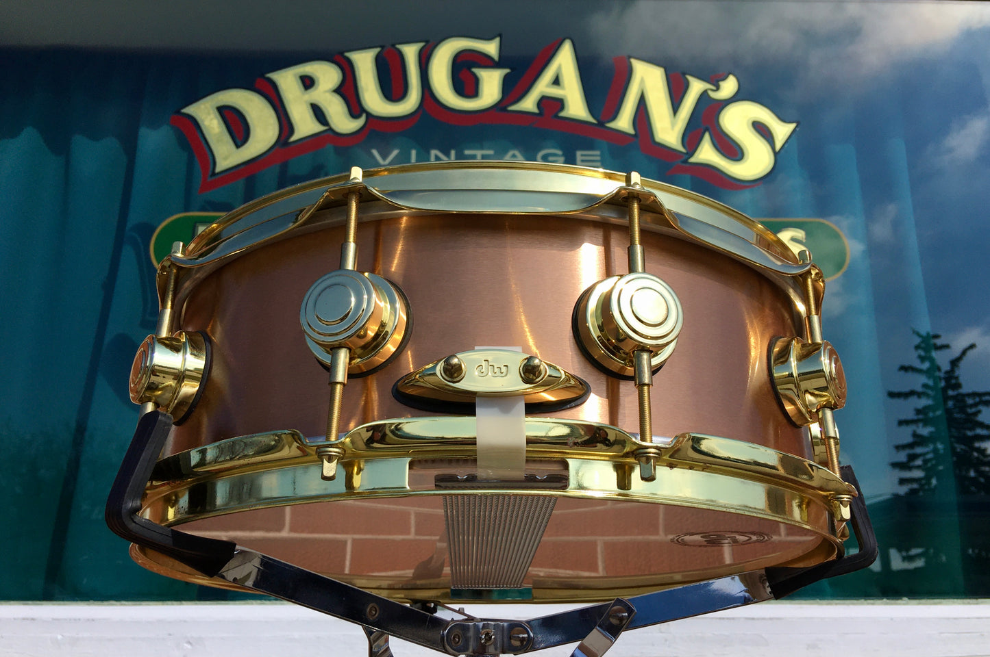2000 DW Cast Bronze Collector's Series 5x14 Snare Drum