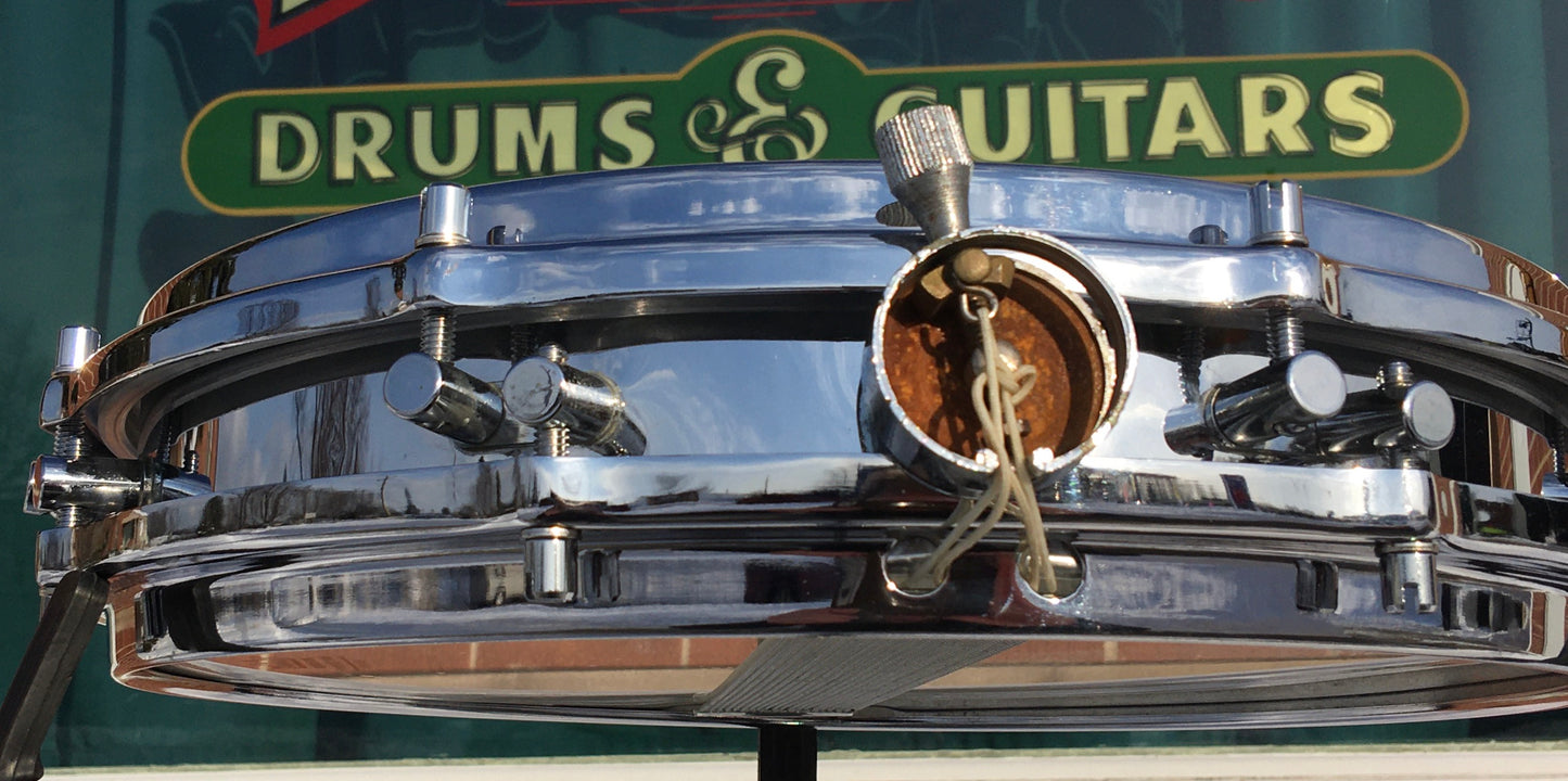 1960s Sonor 2.5x14 Model D420 Pancake Snare Drum Chrome