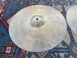 14" Zildjian A "Manny's" Hi-Hat Cymbal Pair 701g/777g #814