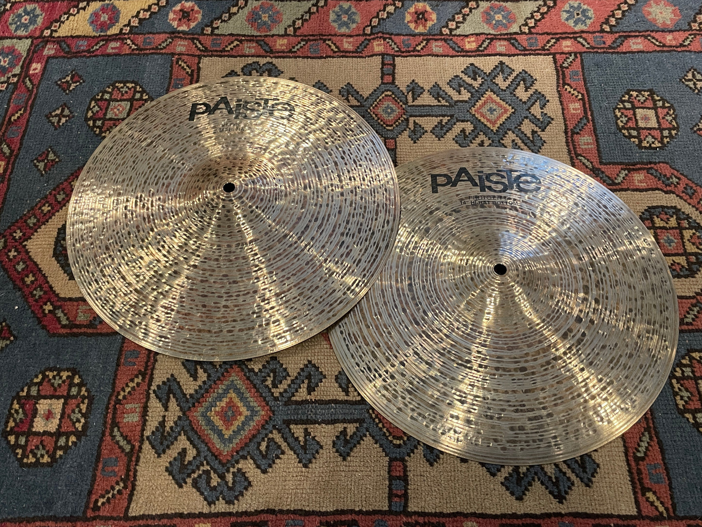14" Paiste T20 Prototype Hi-Hat Cymbal Pair 1034g/1326g