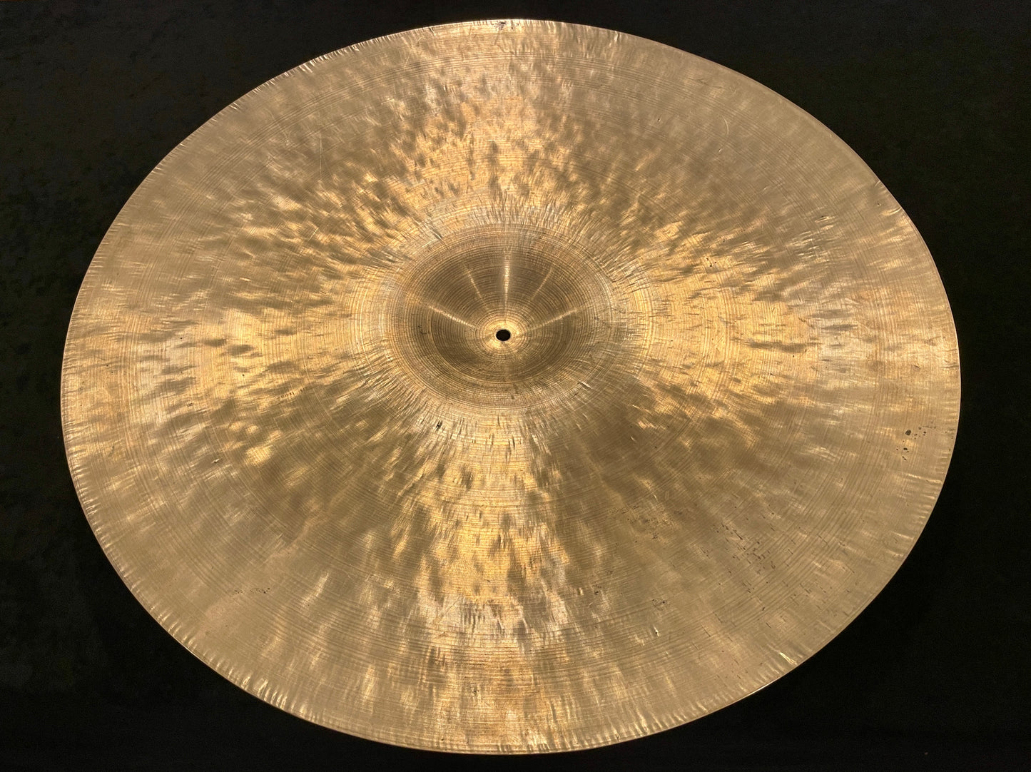 24" Pre-UFIP Hand Hammered Ride Cymbal Made in Italy 3112g *Video Demo*