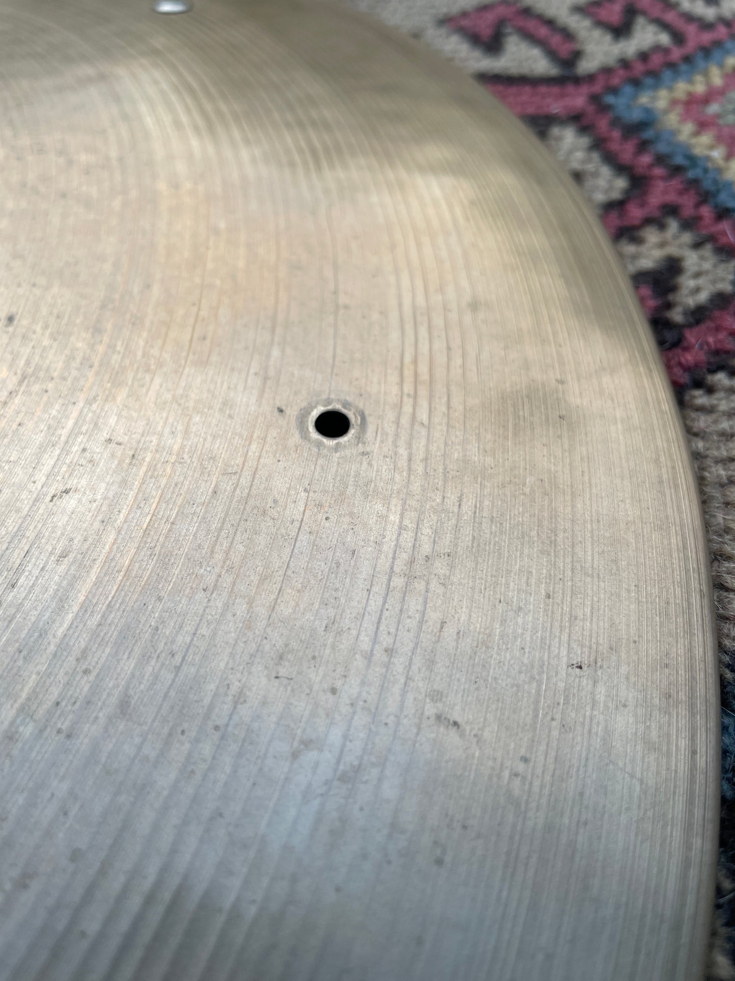 18" Zildjian A Trans Stamp Crash Ride Sizzle Cymbal 1512g #821 *Video Demo*