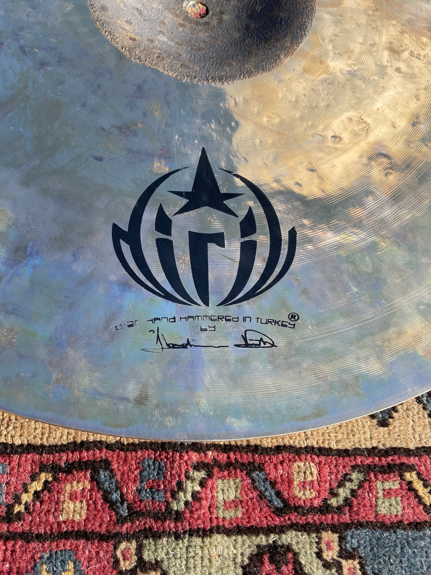 21" Diril Raw Bell Ride Cymbal 3182g