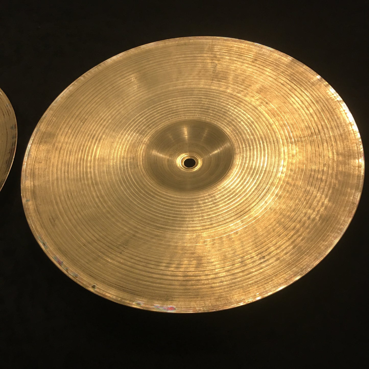 14" Zildjian A 1950s Factory Matched Flange Hi-Hat Cymbals 792/828g #639 *Sound File*