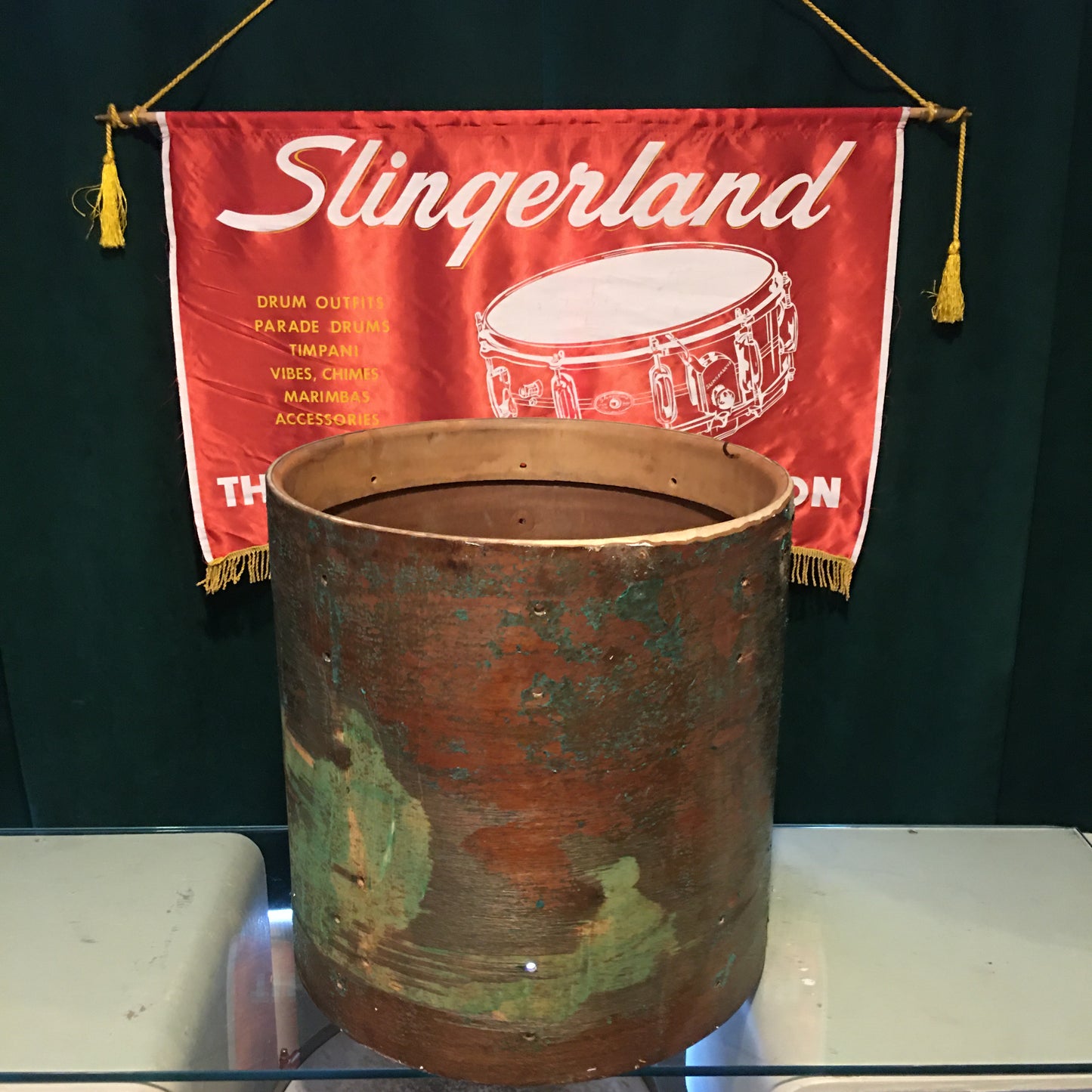 1940s Slingerland Radio King 16x16 Floor Tom Drum Shell