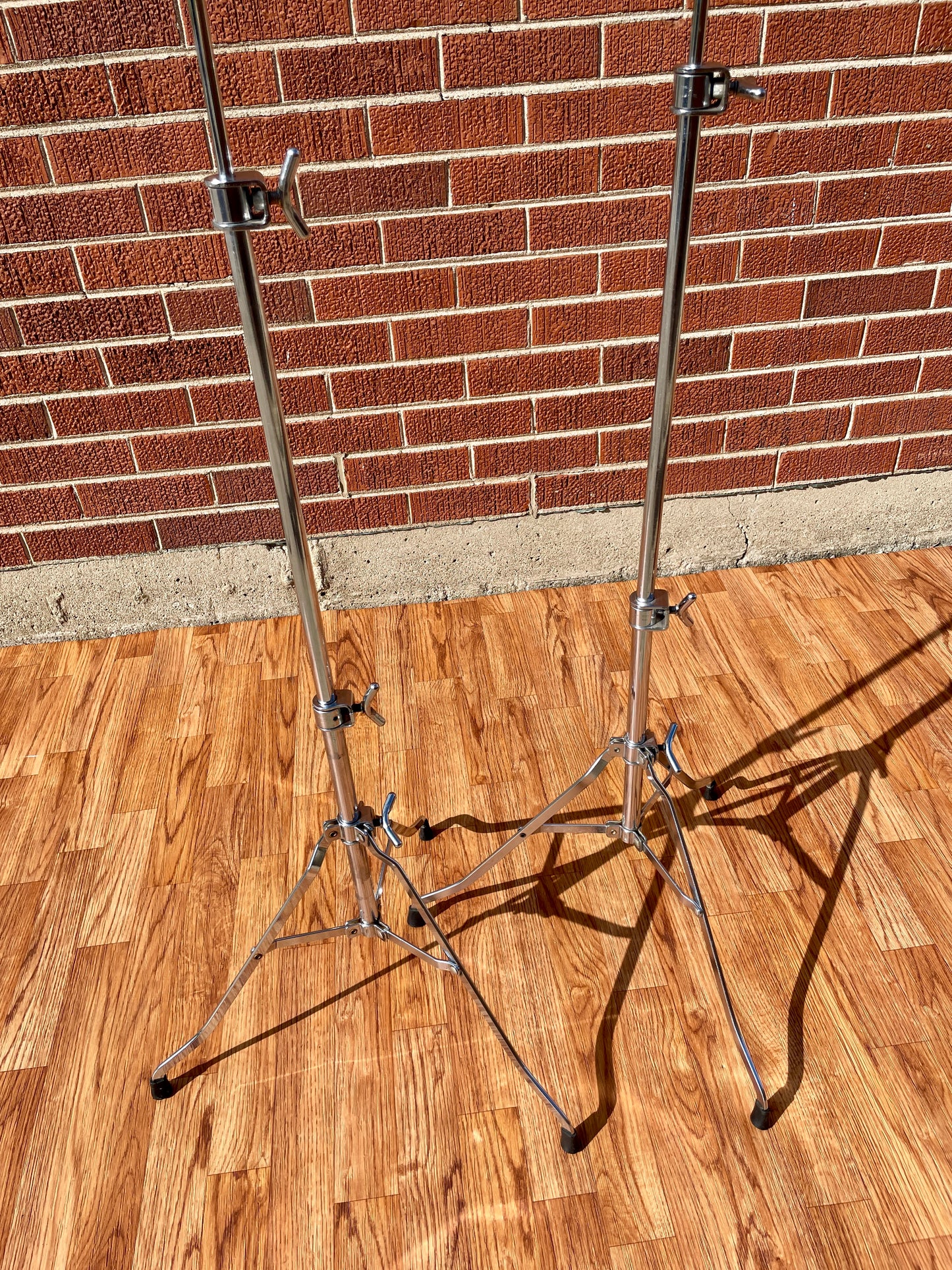 1960s Rogers Swan Leg Model 4403 Cymbal Stand Pair (x2)