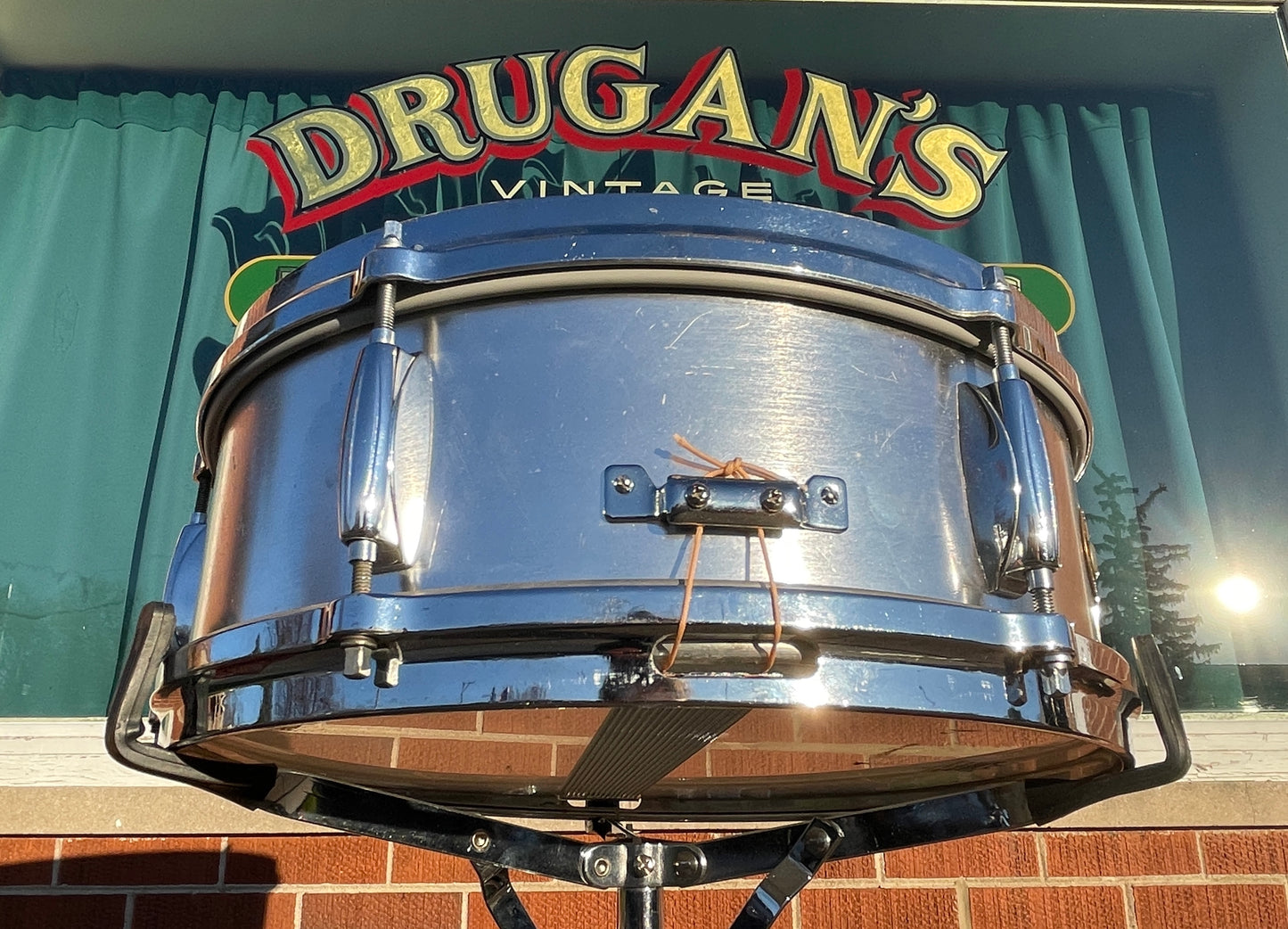 1960s Gretsch 5x14 Model 4105 Snare Drum Aluminum 6-Lug