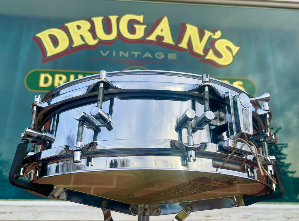 Vintage Sonor D420 Phonic 4x14 Snare Drum Ferro Manganese Drugan's