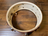 1965 Ludwig 5x14 Jazz Festival Snare Drum Red Sparkle