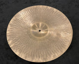 14" Zildjian A 1940s-50s Trans Stamp Hi-Hat Single / Small Ride Cymbal 1172g #718 *Video Demo*