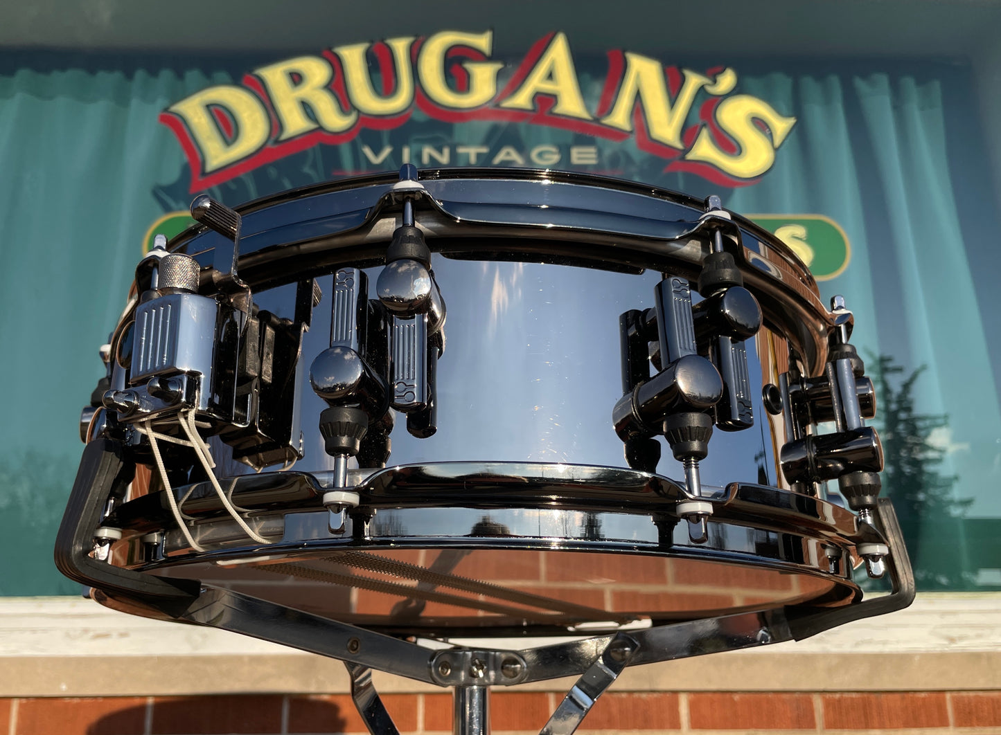 Sonor Artist Series 5x14 Snare Drum Black Nickel Over Steel