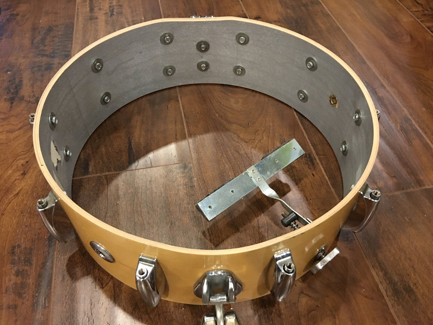 Gretsch Stop Sign Badge Snare Drum Natural Players Snare