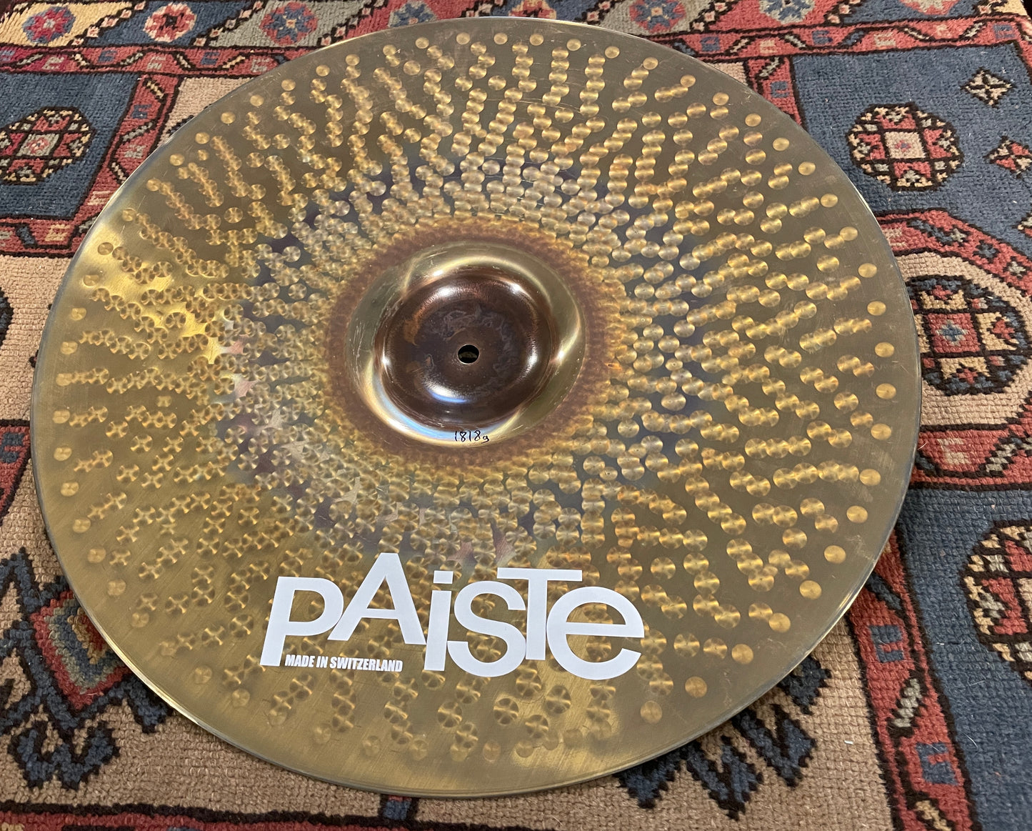19" Paiste Rude Thin Crash Cymbal 1818g