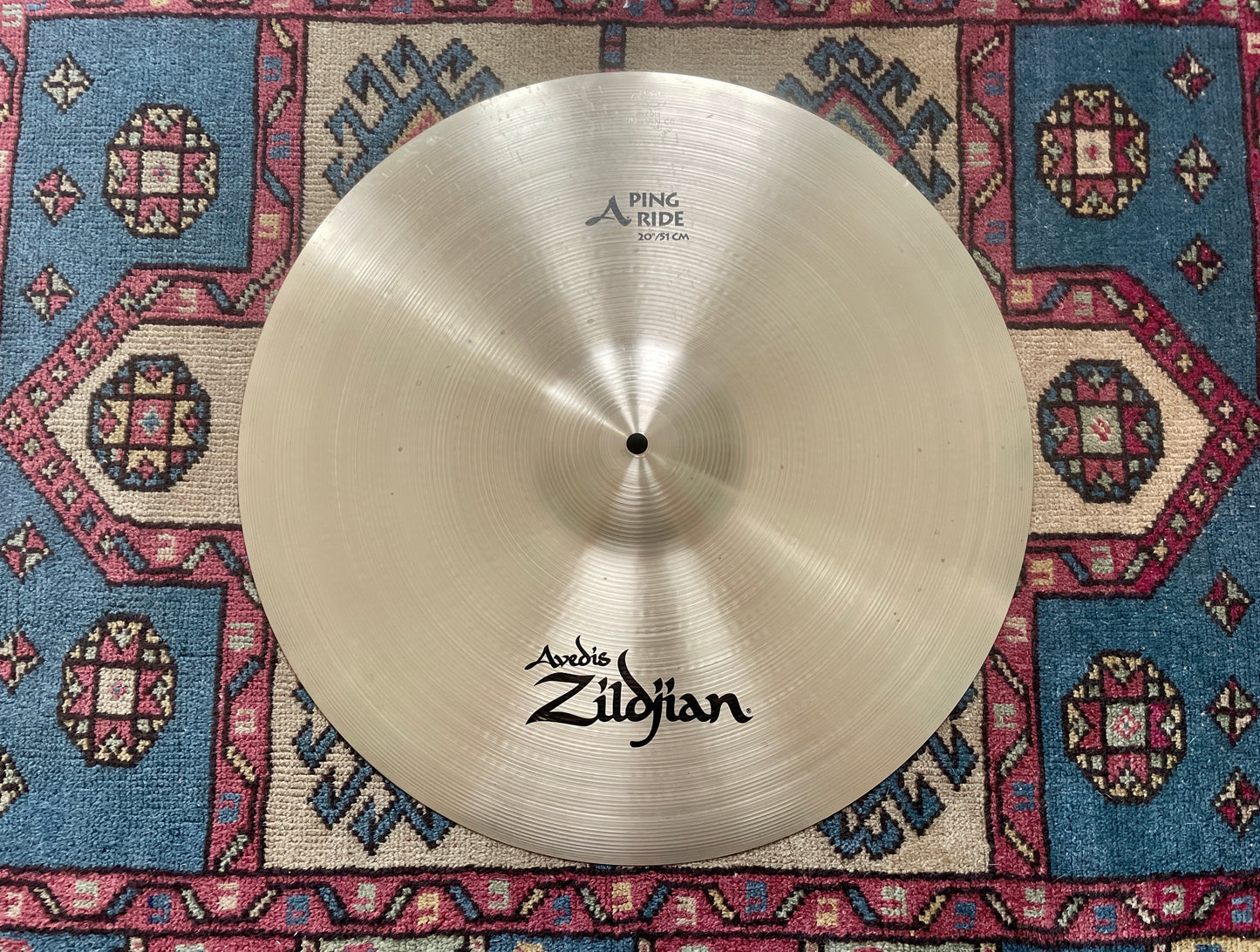 20" Zildjian A Ping Ride Cymbal 3032g A0042