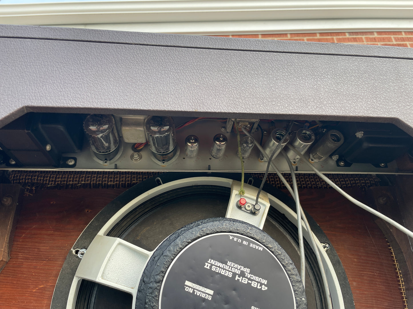 1962 Gibson GA-77RVT Vanguard Guitar Combo Amplifier Reverb Tremolo Amp