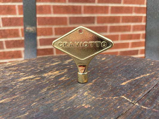 Craviotto 10th Anniversary Snare Gold Drum Key